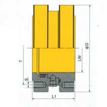 XKGL-07法兰式连接内、外密封旋转管接头
