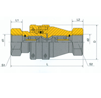 插入式双自封快换接头-XK2040型